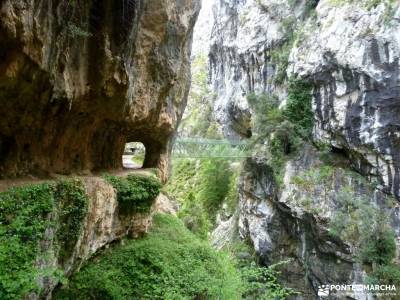 Ruta Cares-Picos de Europa; nacimiento del pisuerga amigos madrid senderismo ruta patones parque nat